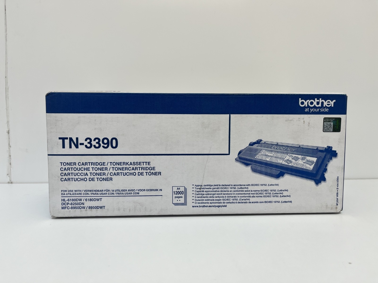 Brother HL-6180 DCP-8250 MFC-8950 High Capacity Black Toner Cartridge TN-3390
