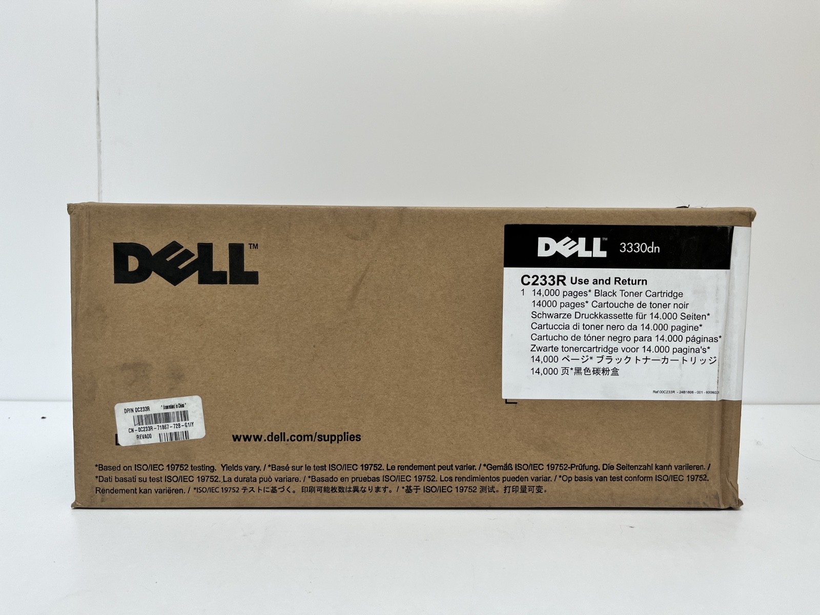 Dell 3330dn Black Toner Cartridge 593-10839 C233R