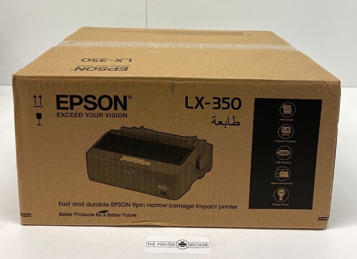 Epson LX-350 A4 Mono Dot Matrix Printer C11CC24032