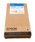 Epson Stylus Pro 7800 9880 7880 9800 T6032 Cyan Ink Cartridge C13T603200 - Imagen 3
