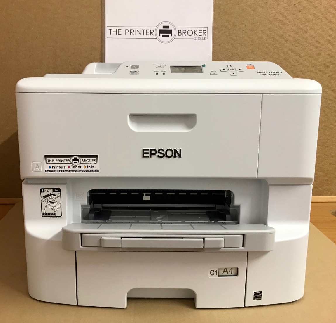 Epson WorkForce Pro WF-6090 A4 Colour Inkjet Printer For Spares C11CD47301BY