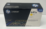 HP Color LaserJet 4650 4610 4600 Series 641A Yellow Toner Cartridge C9722A - Image 9