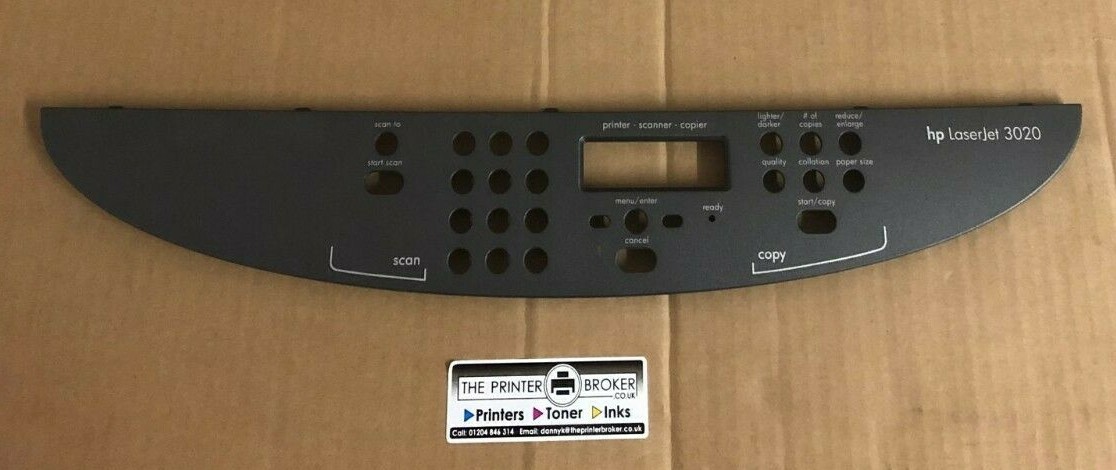 HP LaserJet 3020 Series Control Panel Bezel Q2665-40010