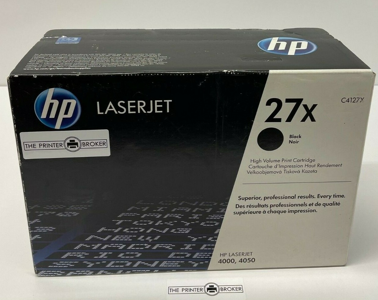 HP LaserJet 4000 4050 27X Black Toner Cartridge C4127X