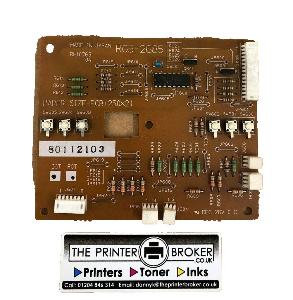 HP LaserJet 4000 4050 Series Feeder Control Board RG5-2685