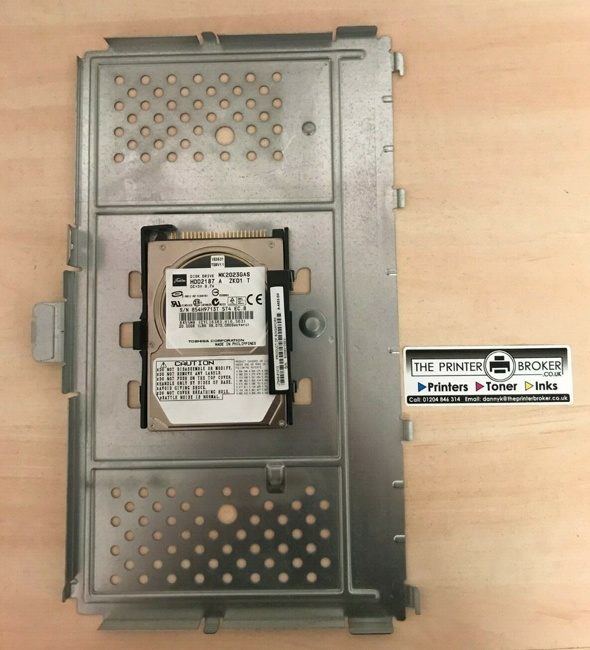 HP LaserJet 4345 MFP 20GB Hard Drive J7948A J7948-61003