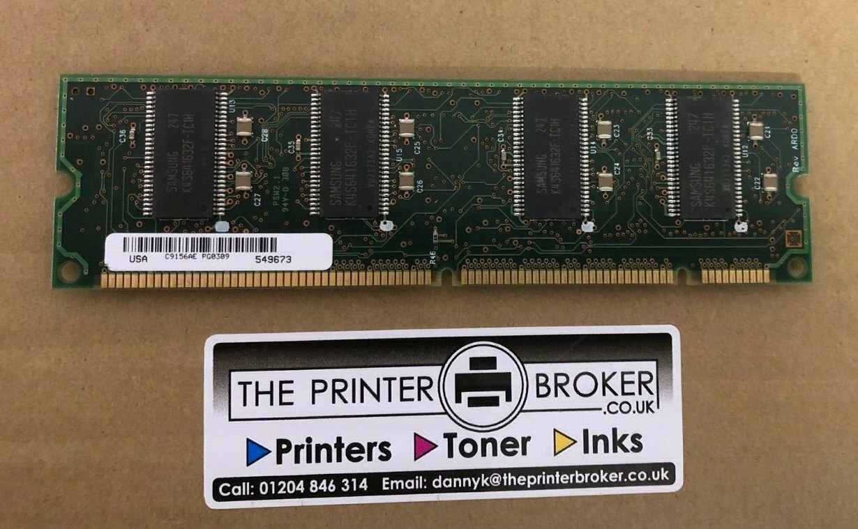 HP LaserJet 4600 Series 16MB Flash 32MB DIMM Firmware C9156AE