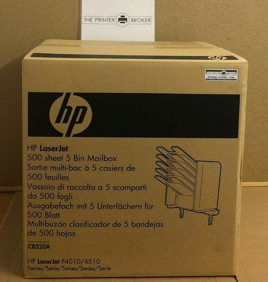 HP LaserJet P4014 P4015 P4515 Series 500 Sheet 5 Bin Mailbox CB520A