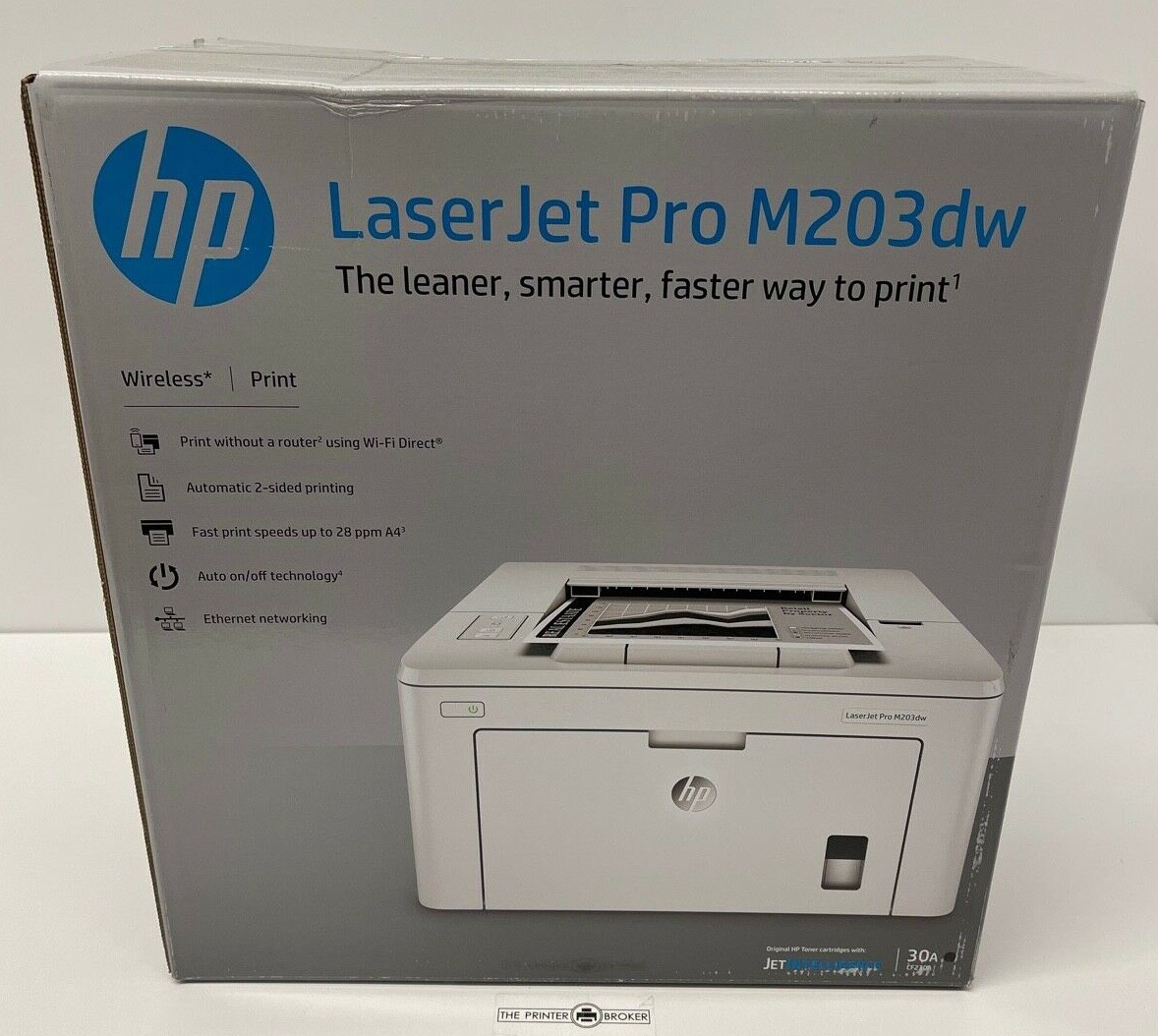 HP LaserJet Pro M203dw A4 Mono Laser Printer G3Q47A
