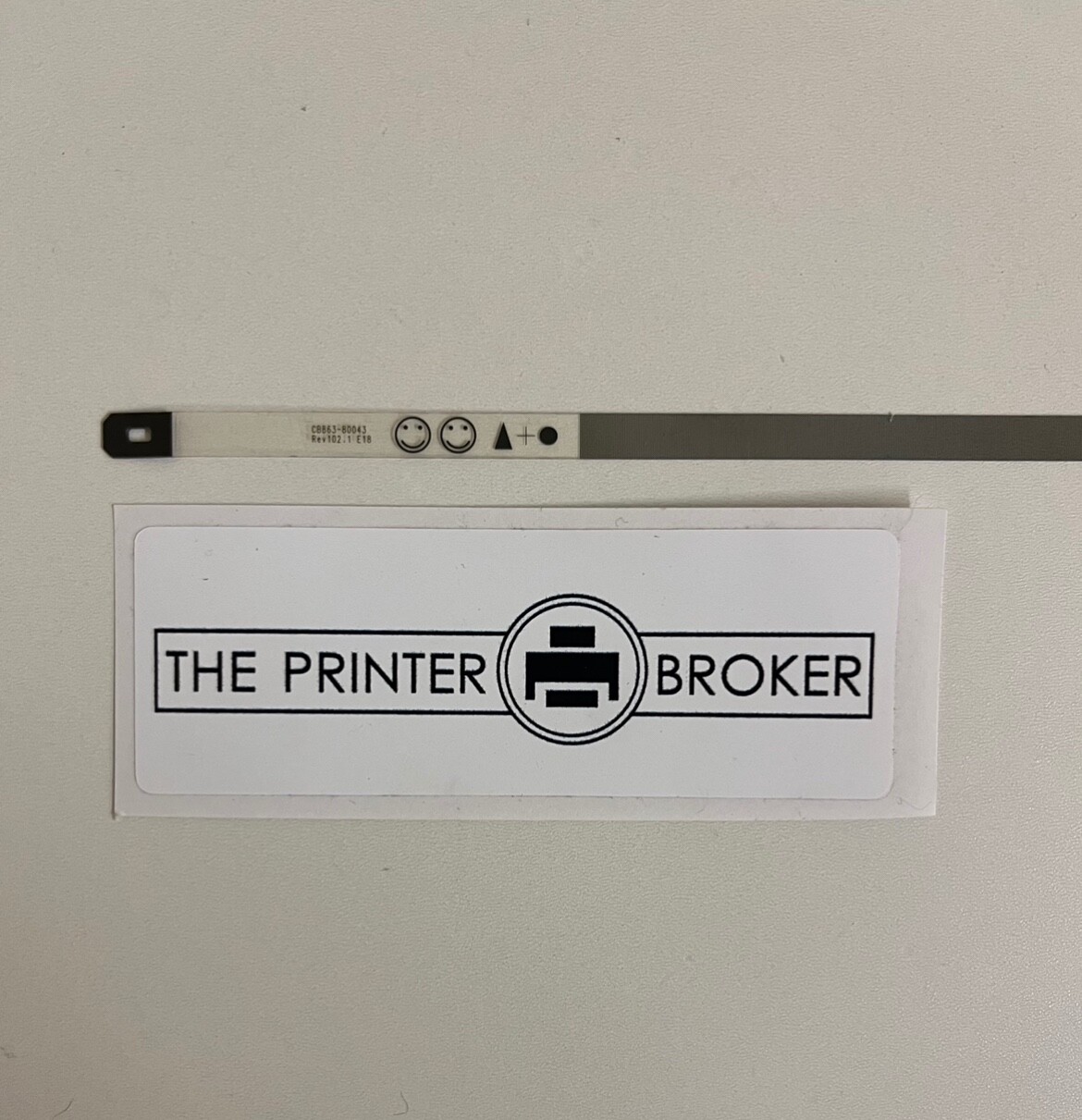 HP OfficeJet 6600 6700 Series Encoder Strip CB863-80043