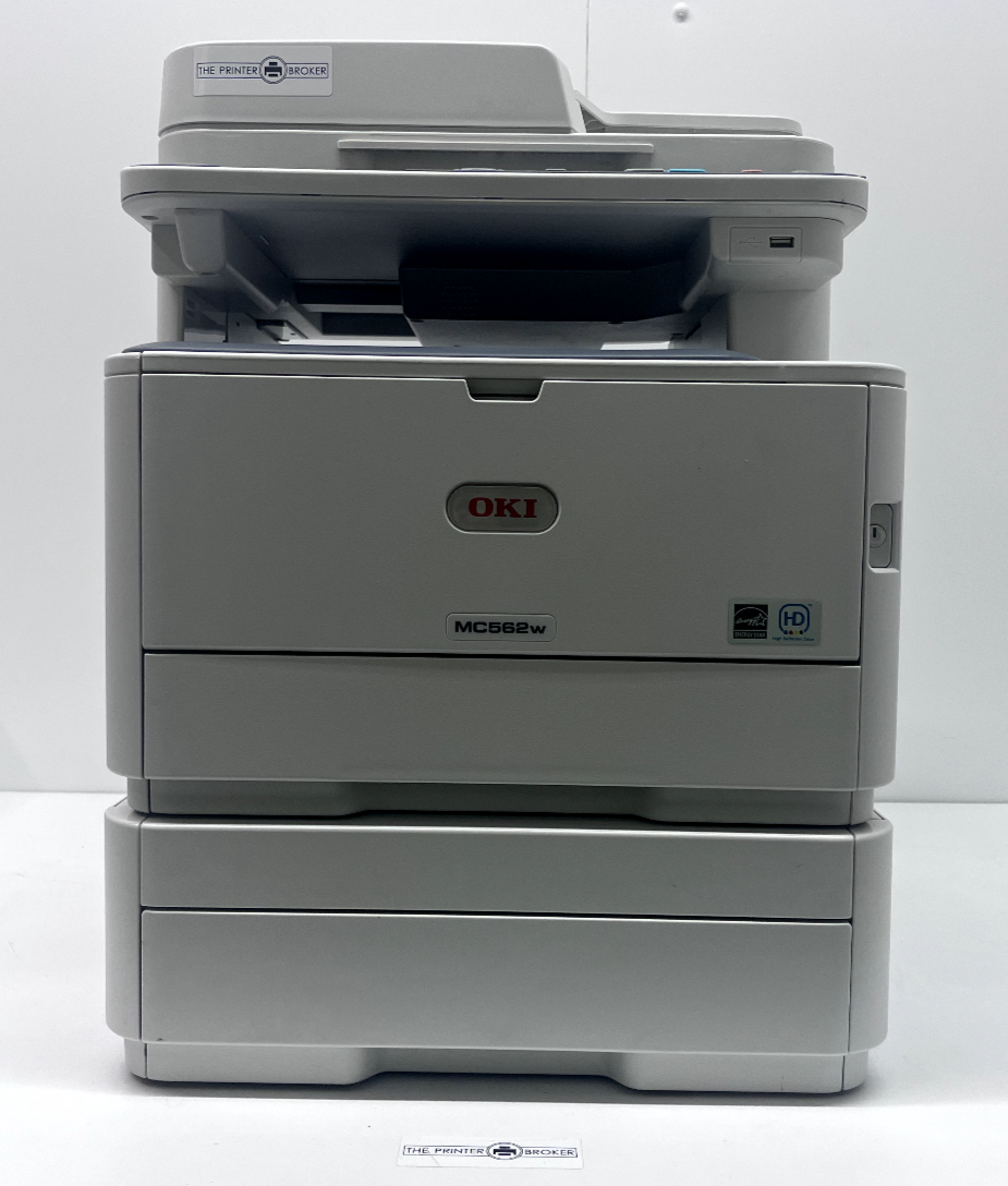 Impresora láser multifunción color OKI MC562w A4 con bandeja secundaria 01331501