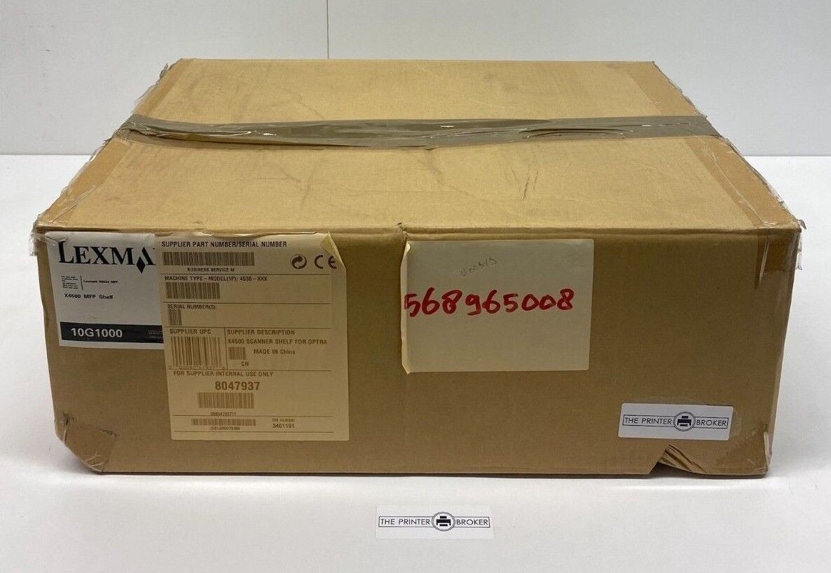 Lexmark X4500 Scanner Shelf Assembly 10G1000