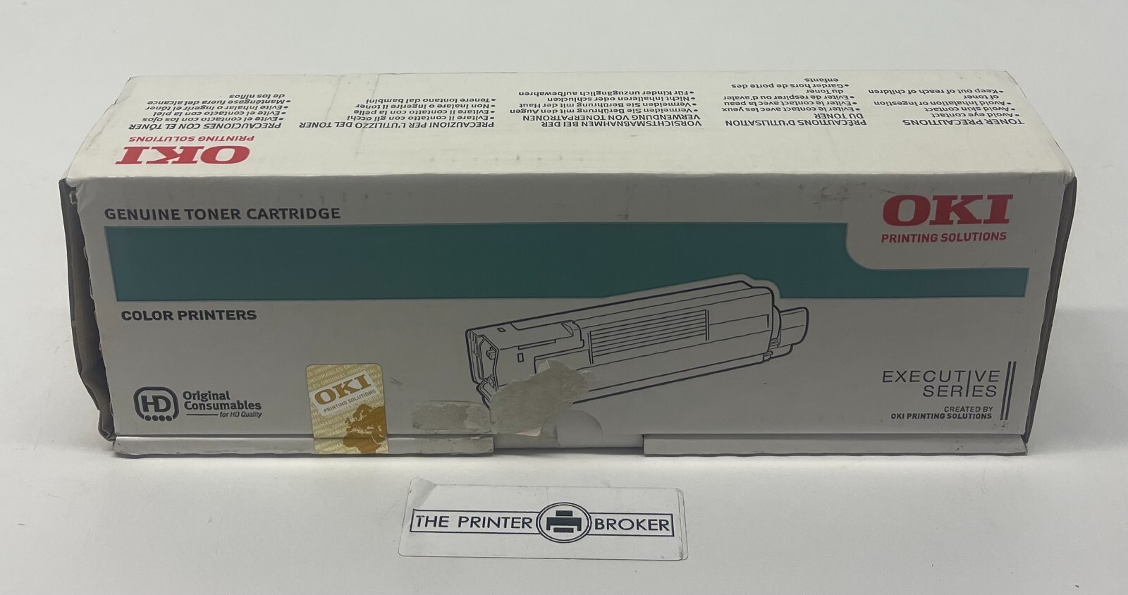 OKI Genuine Cyan Toner Cartridge 42127476