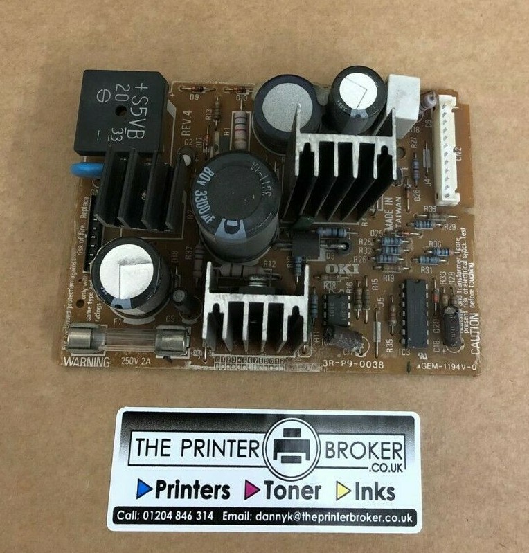 Oki Microline ML320 ML321 Elite DC PSU Board 4YB40491458P3