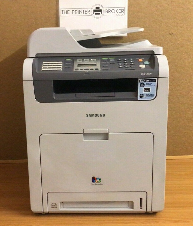 Samsung CLX-6200FX A4 Colour Multifunction Laser Printer CLX-6200FX/XEU