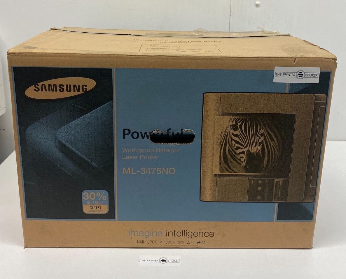 Samsung ML3475ND Workgroup Network A4 Mono Laser Printer ML3475NDSEE