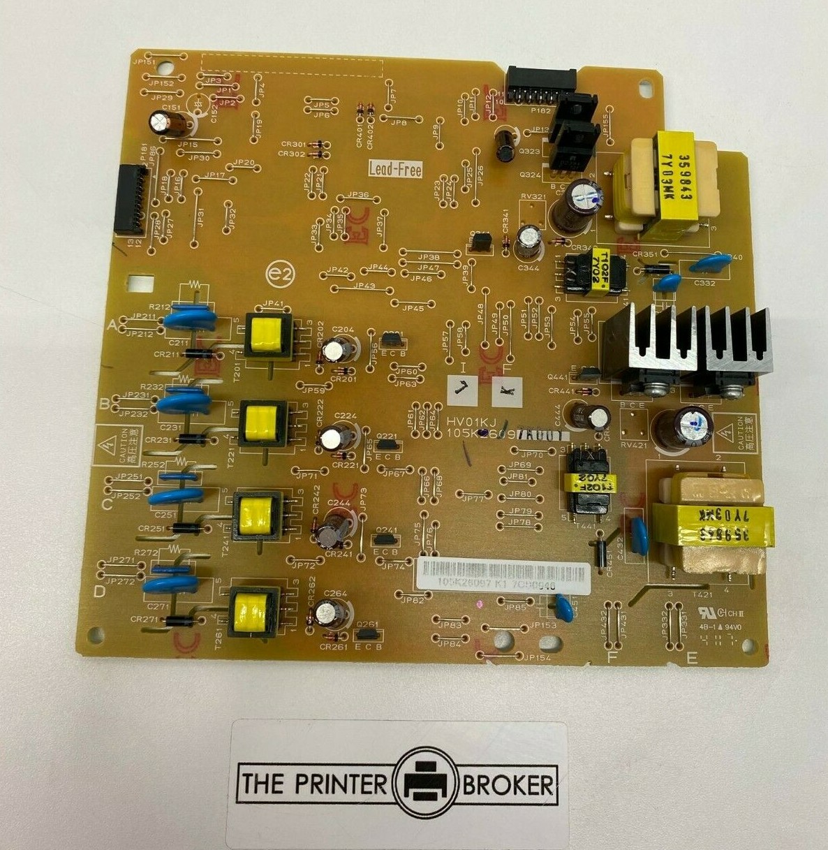 Xerox Versalink C400 C405 High Voltage Power Supply Board HVPS 105K26097