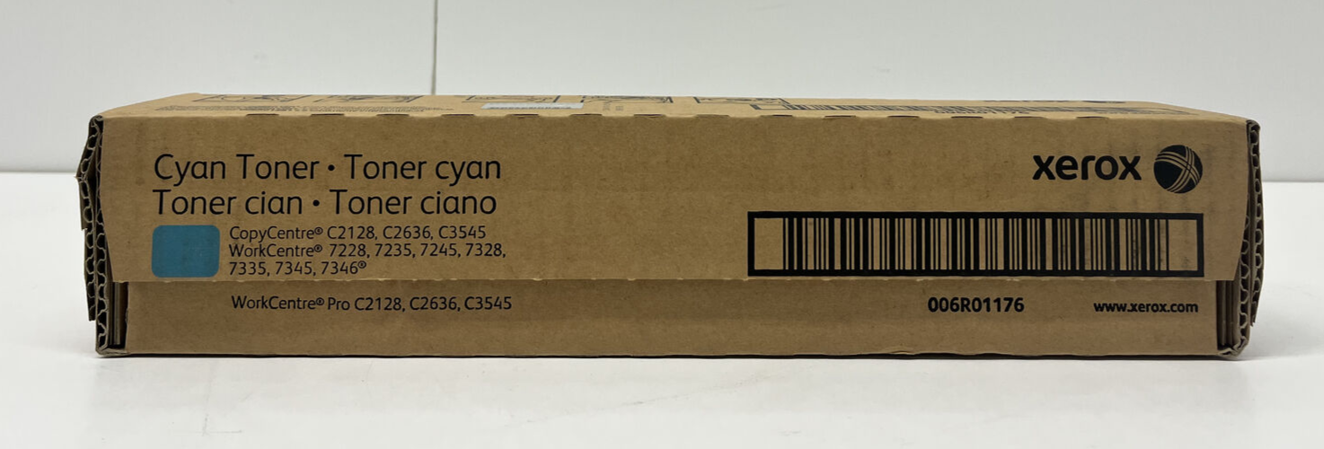 Xerox WorkCentre 7328 7336 7345 7346 Series Cyan Toner Cartridge 006R01176