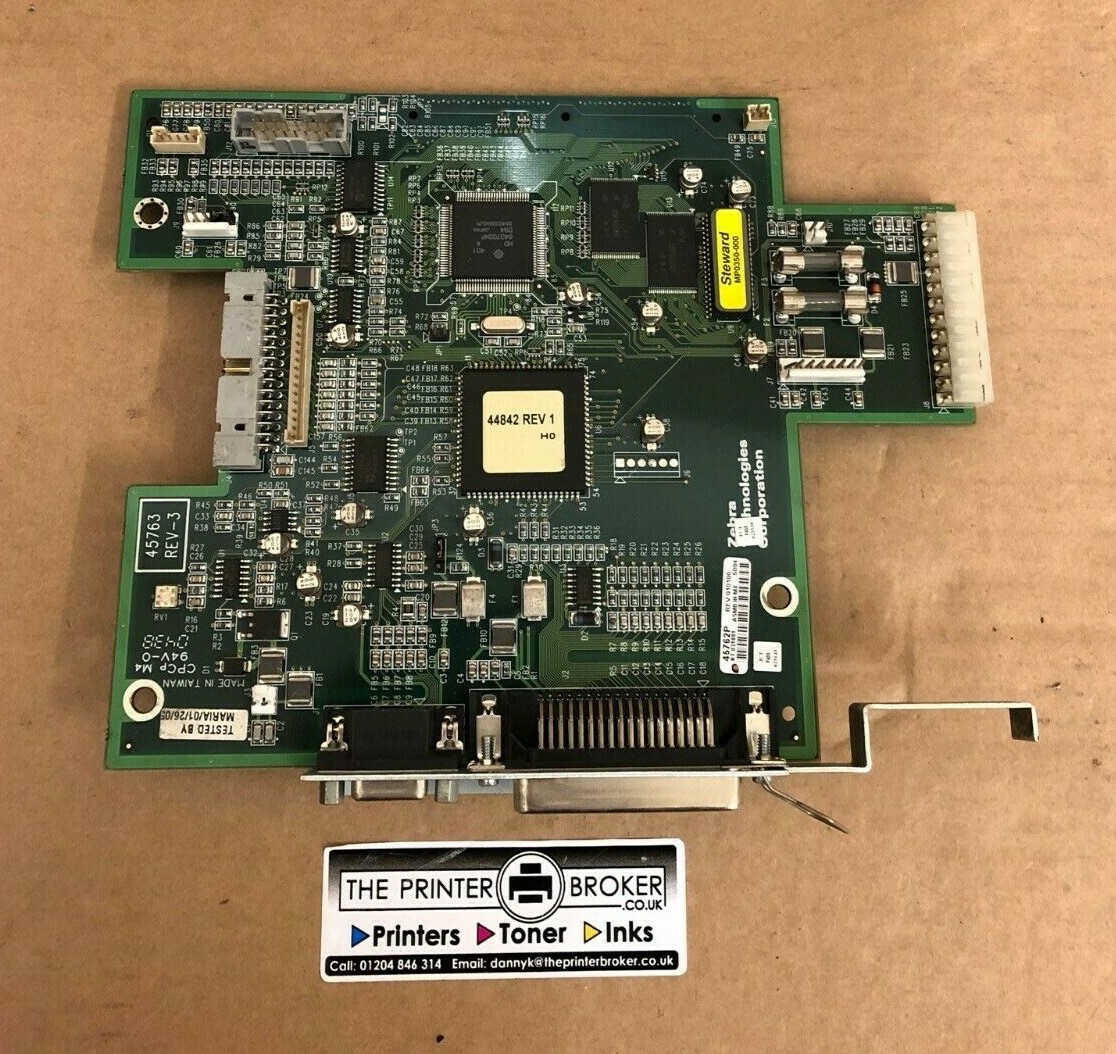 Zebra S600 Main Logic Board 45762P 44842 45763