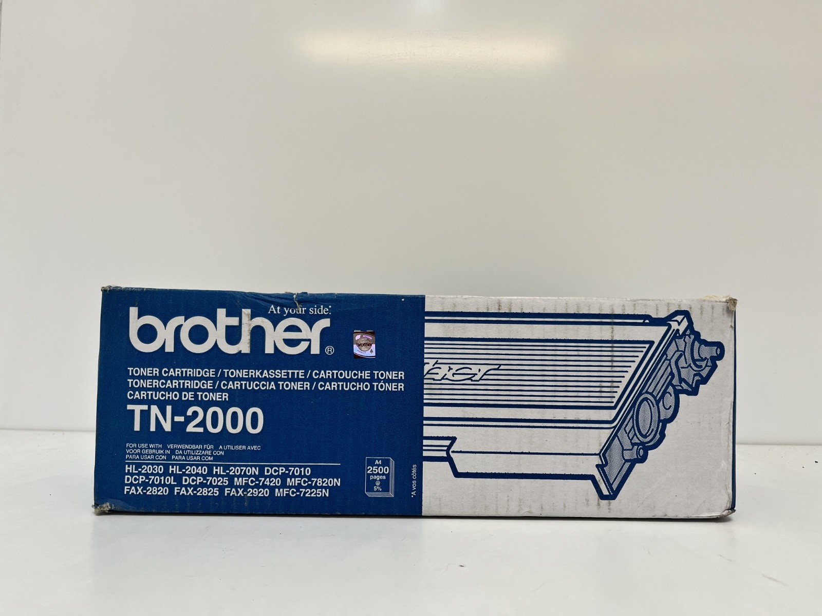 Brother HL-2020 HL-2040 MFC-7820 DCP-7020 Black Toner Cartridge TN-2000
