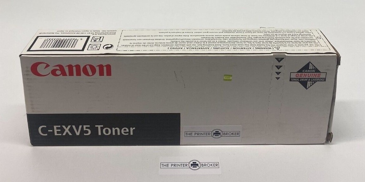Canon iR1600 iR1610 iR2000 Series C-EXV5 Black Toner Cartridge 6836A002AA