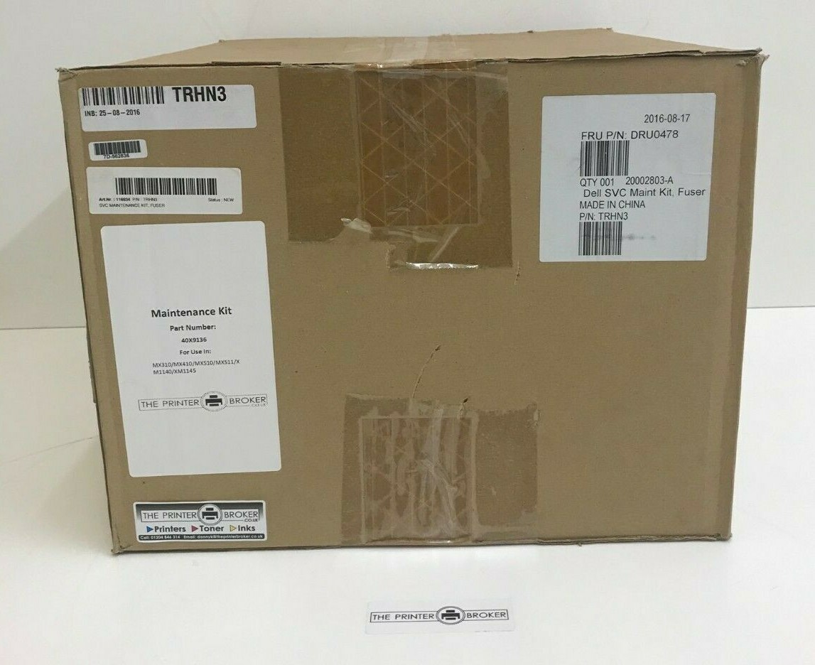 Dell Maintenance Kit for B3465dnf inc Fuser Pickup and Transfer Roller TRHN3
