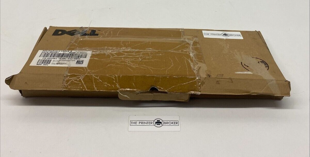 Dell PC Mac Ergonomic Keyboard Black KB212B 0DJ491