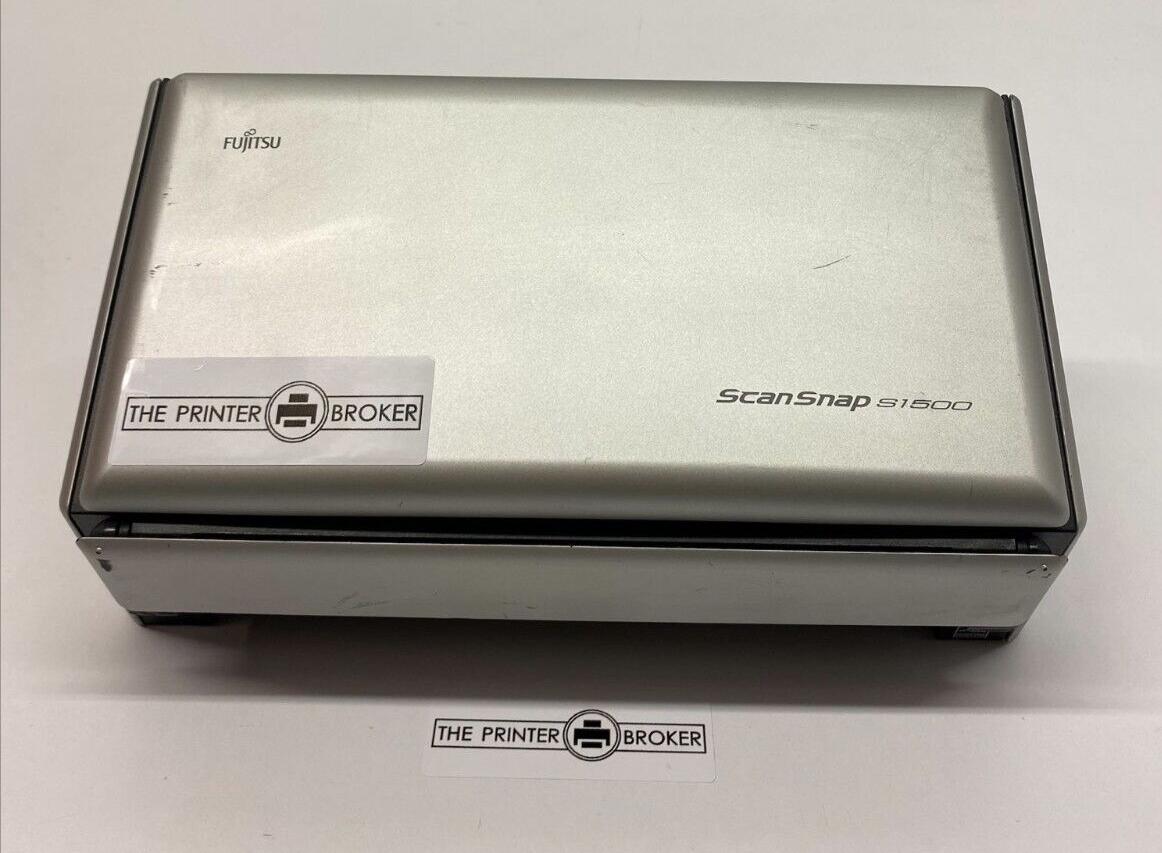 Fujitsu ScanSnap S1500 High Speed Sheet Fed Scanner PA03586-B001