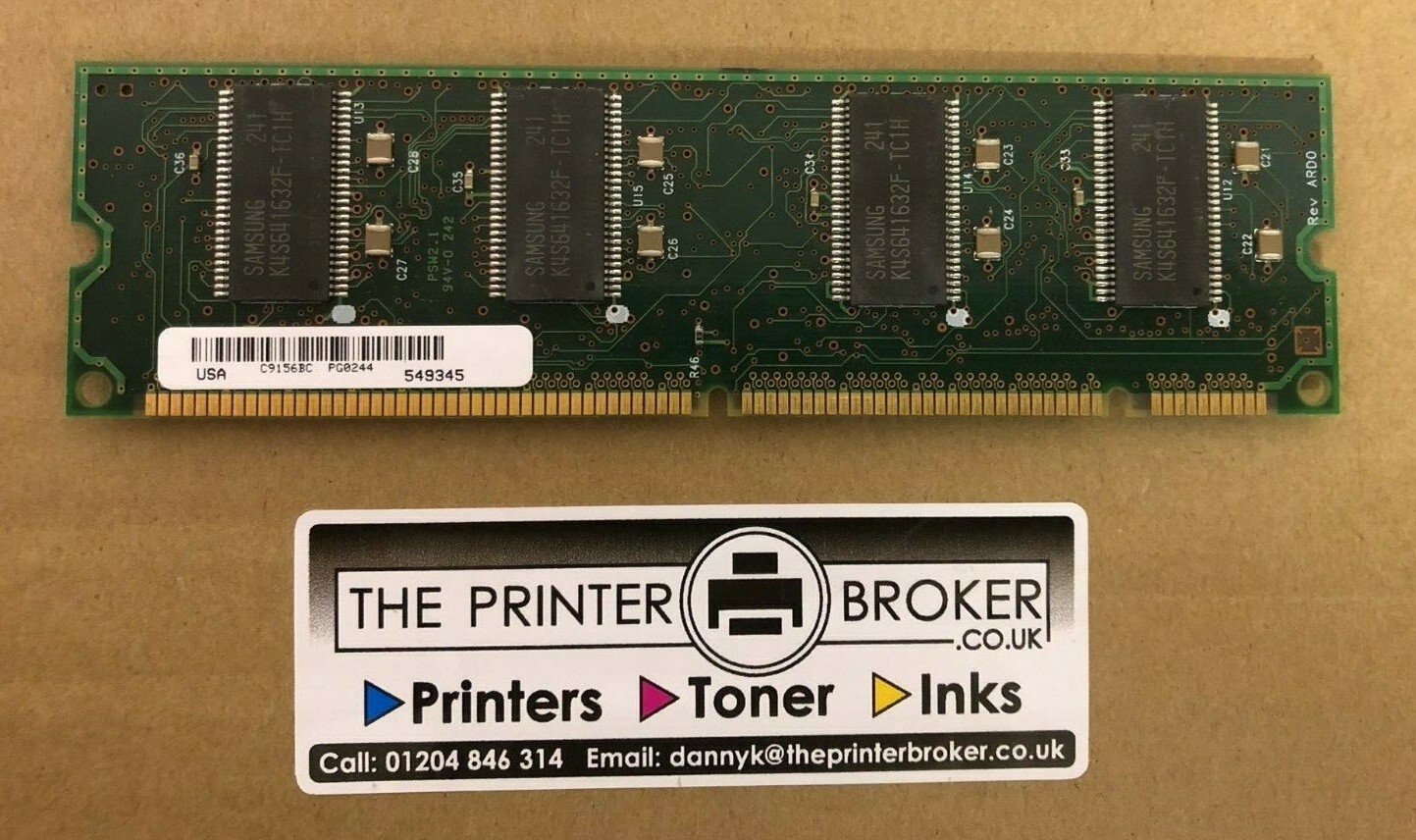 HP 16MB Flash 32MB DIMM Firmware for Laserjet 4600 C9156BC