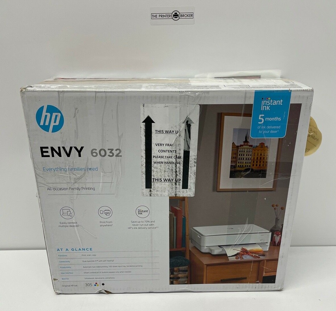 HP Envy 6032 A4 Colour Multifunction Inkjet Printer 5SE19B