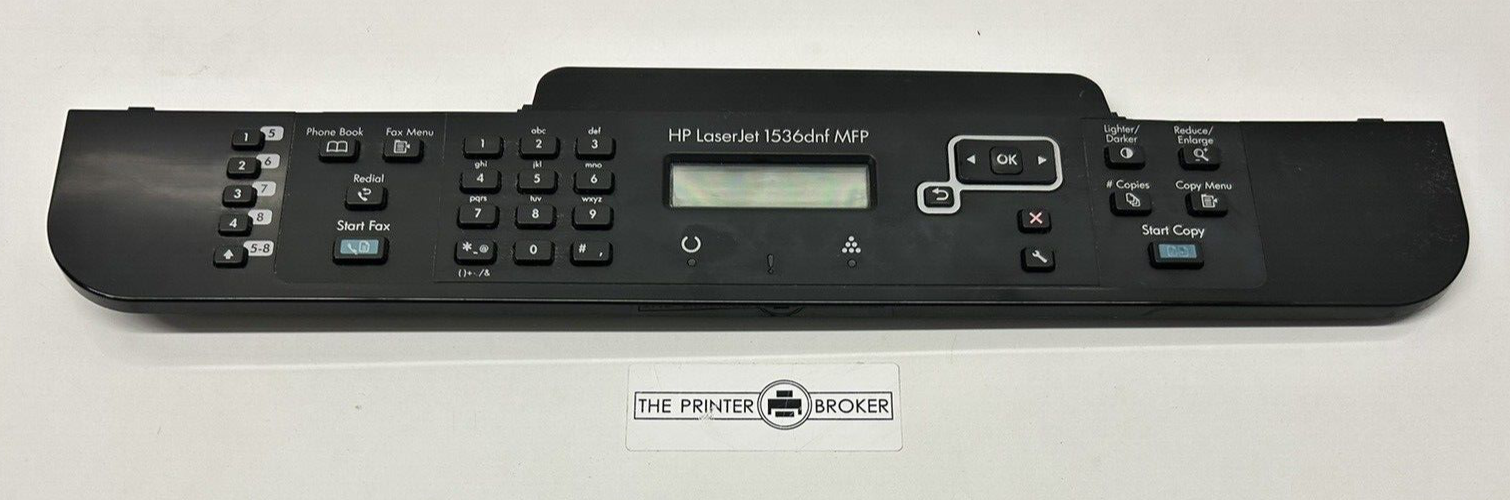 HP LaserJet 1536dnf MFP Control Panel Display Assembly CE539-60101