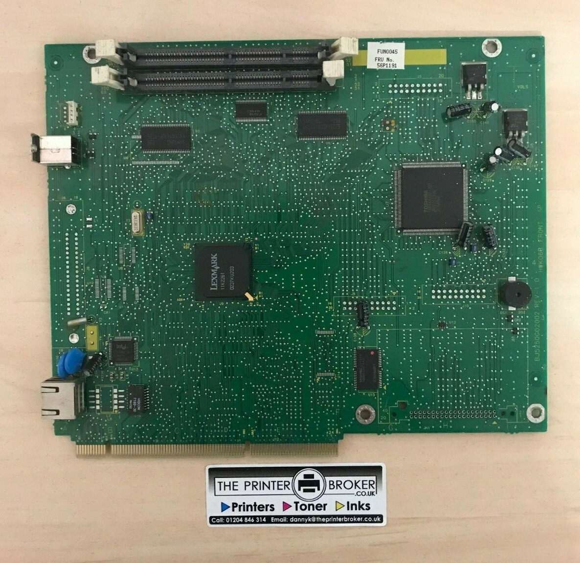 Lexmark T520N Controller RIP Board 56P1191 11K2261