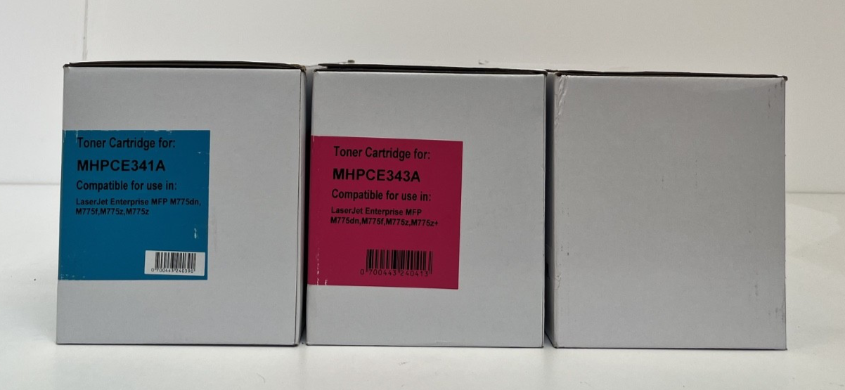 NON OEM C/Y/M Toners For HP LaserJet M775 Series CE343A CE341A CE312A