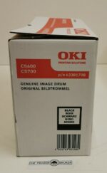 OKI C5600 C5700 Series Black Imaging Drum Unit 43381708 - Imagen 3