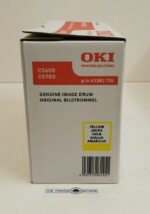 OKI C5600 C5700 Series Yellow Drum Unit 43381707 - Image 3