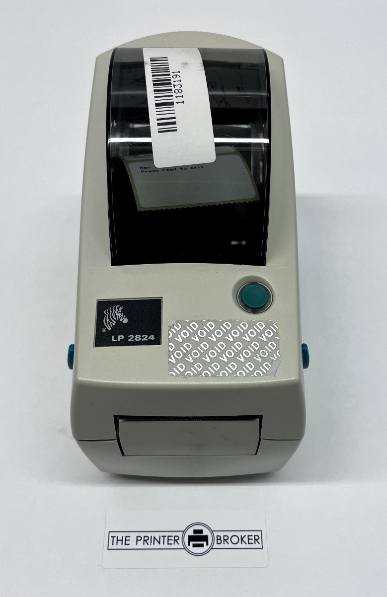 Zebra LP2824 Thermal Transfer Label Printer 2824-21120-0001