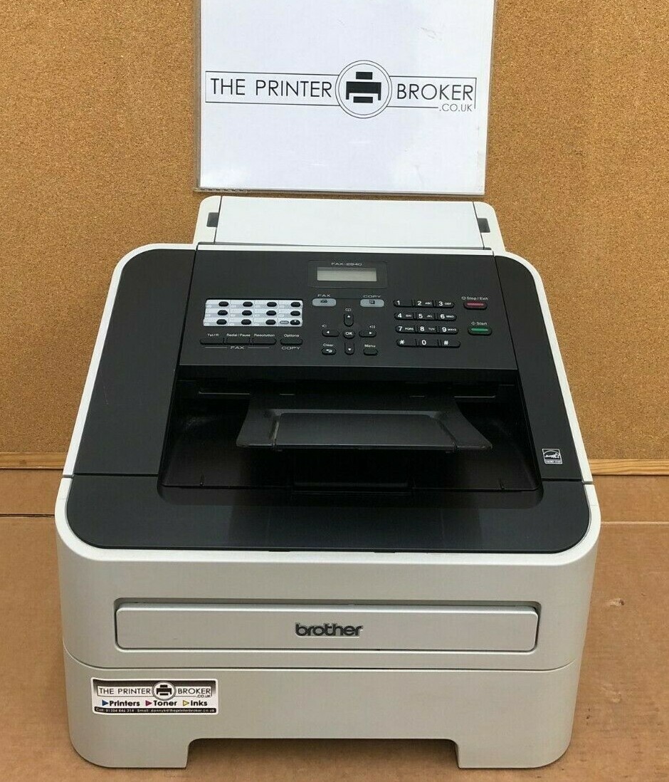 Brother FAX-2940 A4 Mono Laser Fax Machine FAX2940ZU1