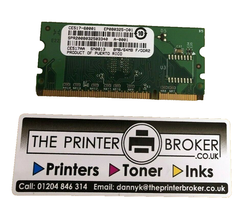HP 8MB 64MB DDR2 SoDIMM Memory CE517-60001 CE517AA