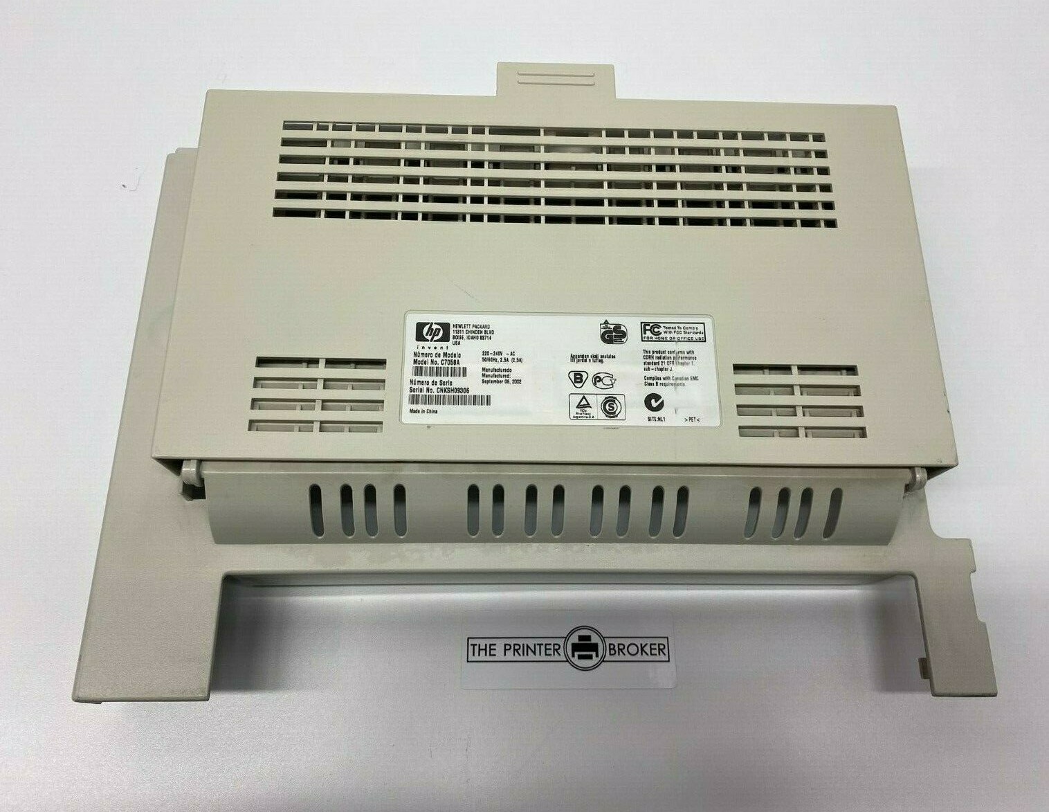 HP LaserJet 2200 2300 Series Rear Cover and Tray Assembly RB2-6284