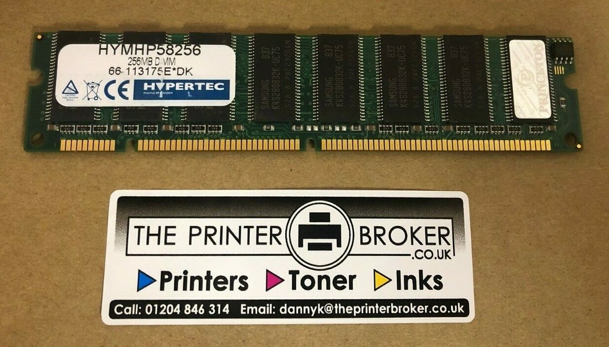 HP LaserJet 3700 5500 Series HyperTec 256MB DDR DIMM Memory HYMHP58256