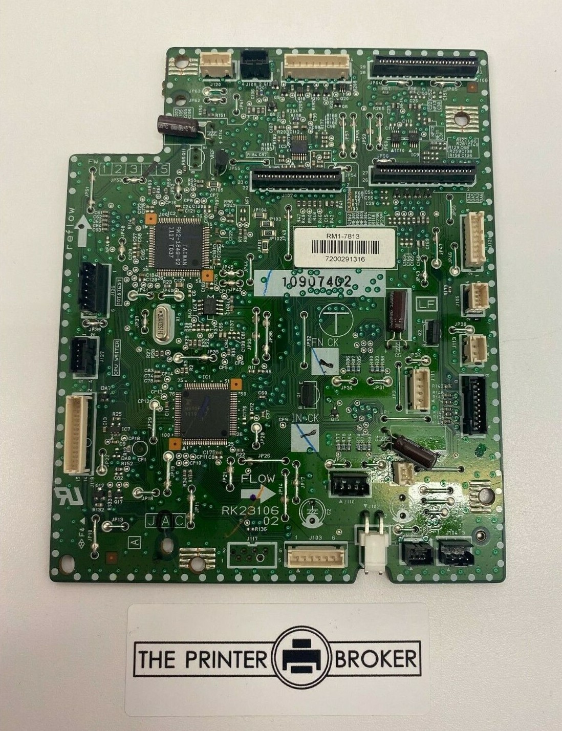 HP LaserJet CM1415 Series DC Controller Board RM1-7813