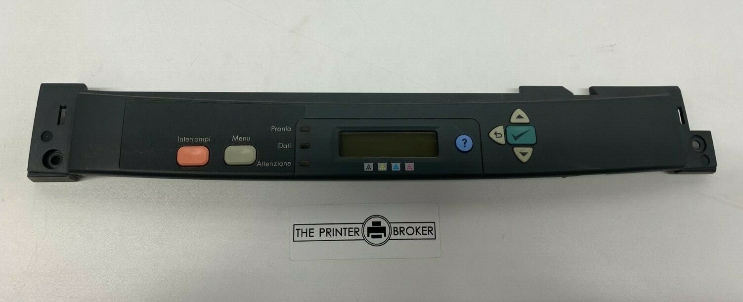 HP LaserJet CP3505 Series Control Panel With Italian Overlay RK2-0989