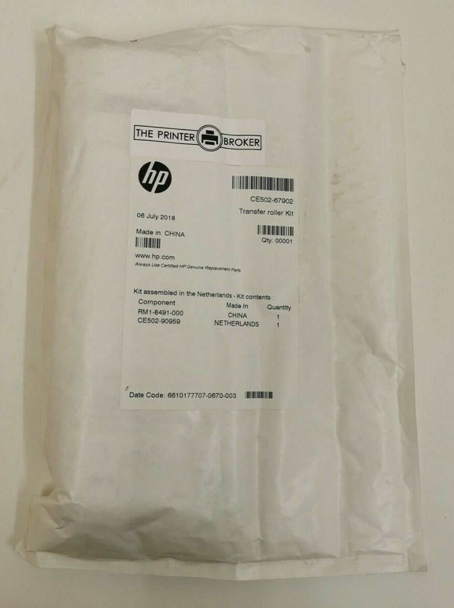 HP LaserJet M4555 Series Transfer Roller Kit CE502-67902