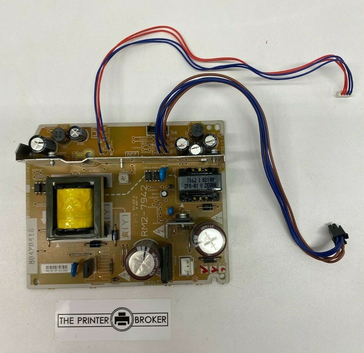 HP LaserJet M501 M506 M507 Series Low Voltage Power Supply LVPS RM2-7942