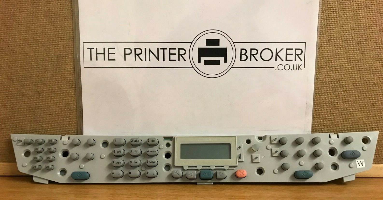 HP  Laserjet M2727 Series Control Panel Printer CB532-60101