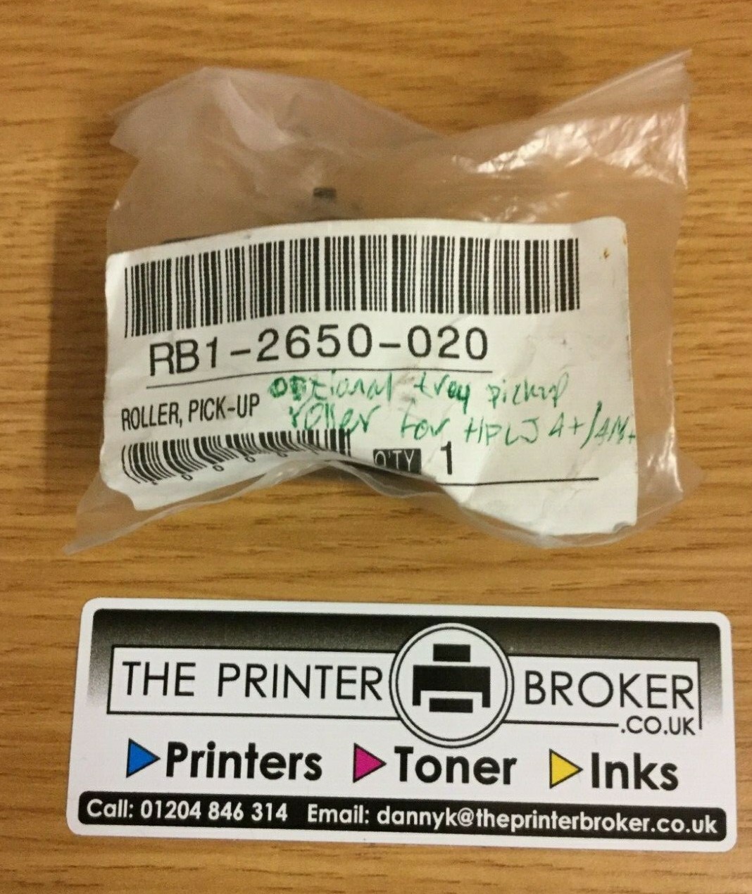 HP Laserjet Pickup Roller for 4 4+ Series RB1-2650-020