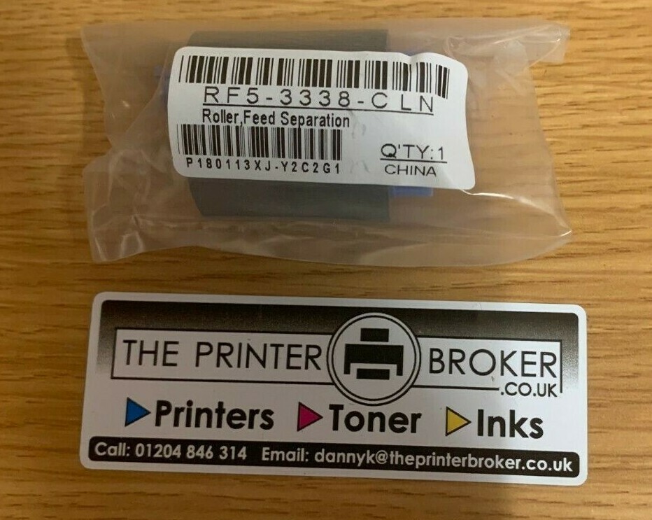 HP Laserjet Separation Roller Tray 2 3 for 4100 Series 2 Pack RF5-3114-CLN
