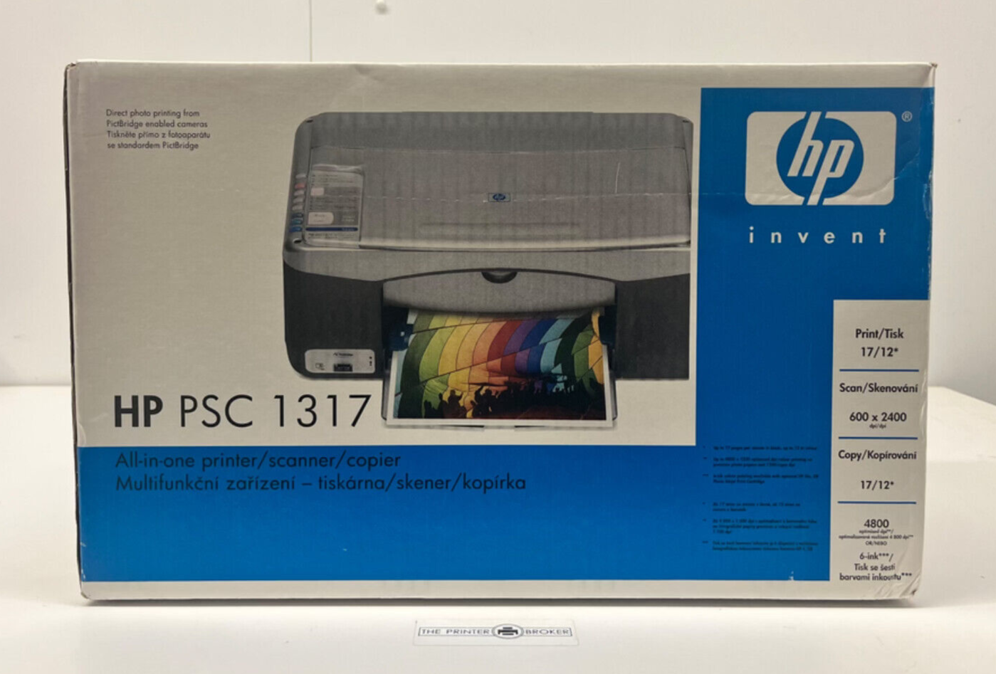 HP PSC 1317 A4 Colour Multifunction Inkjet Printer Q5770A