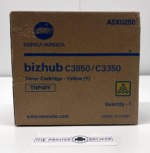 Konica Minolta Bizhup C3850 C3350 TNP48Y Yellow Toner Cartridge A5X0250