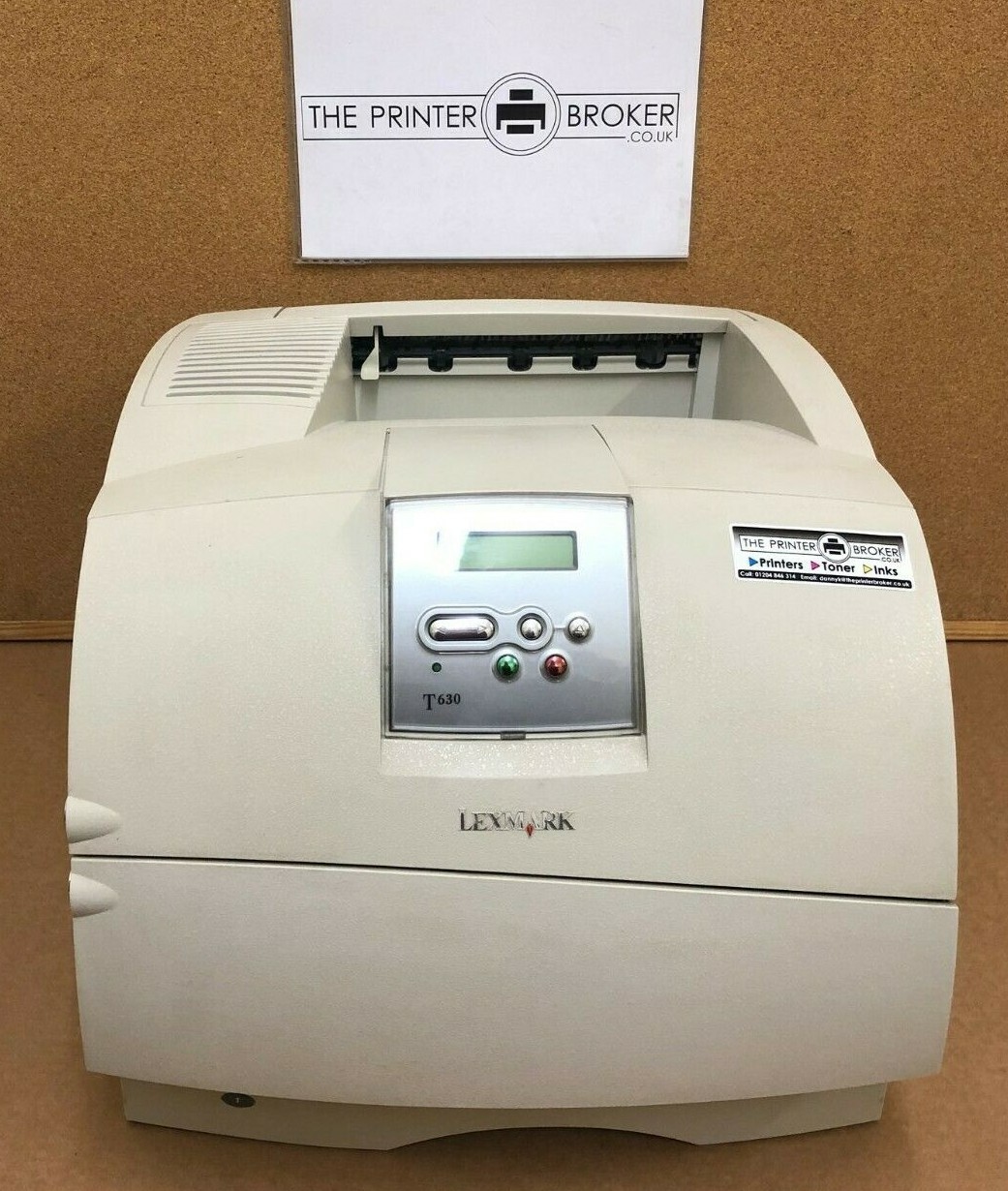 Lexmark T630 A4 Mono Laser Printer 10G0121